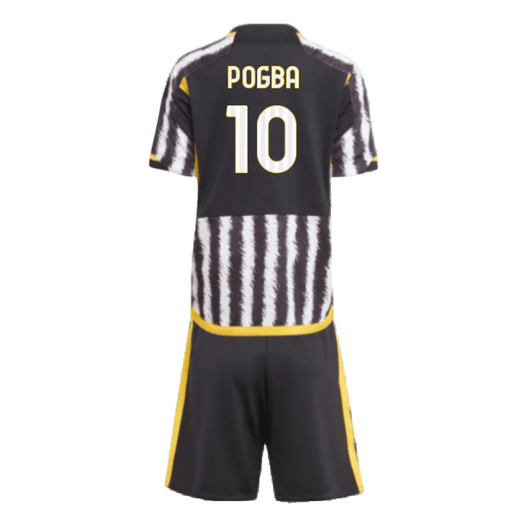 2023-2024 Juventus Home Mini Kit (POGBA 10)