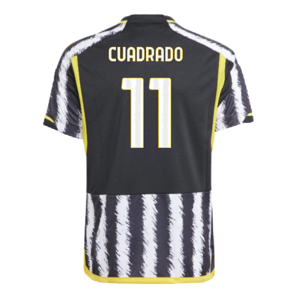 2023-2024 Juventus Home Shirt (Kids) (CUADRADO 11)