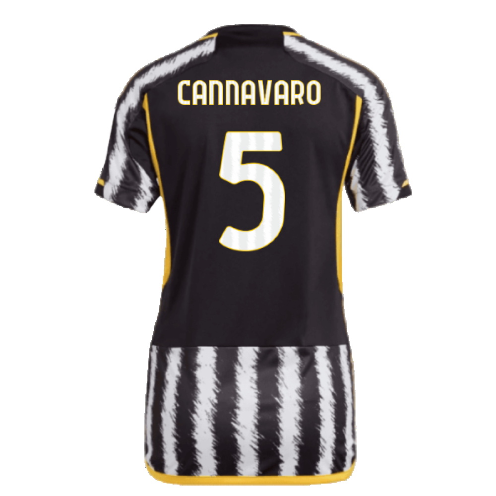 2023-2024 Juventus Home Shirt (Ladies) (CANNAVARO 5)