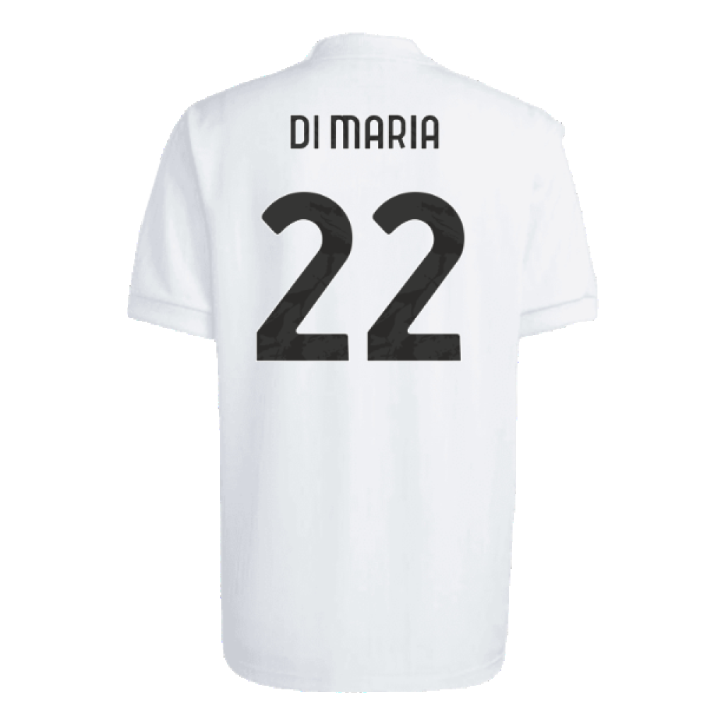 2023-2024 Juventus Icon Jersey (White) (DI MARIA 22)