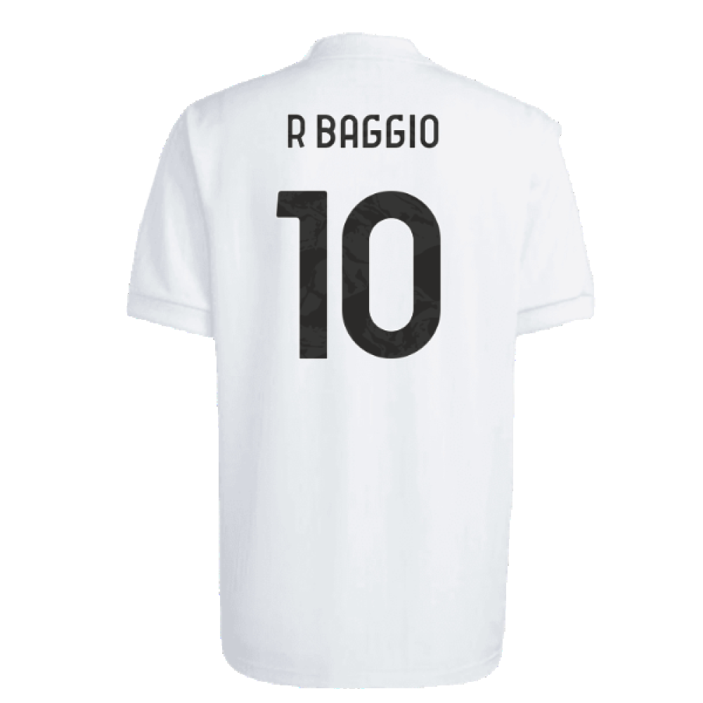 2023-2024 Juventus Icon Jersey (White) (R BAGGIO 10)