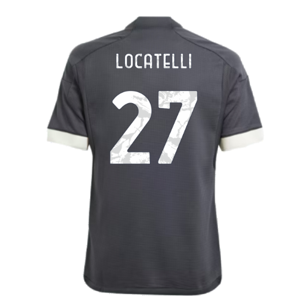 2023-2024 Juventus Third Shirt (Kids) (LOCATELLI 27)