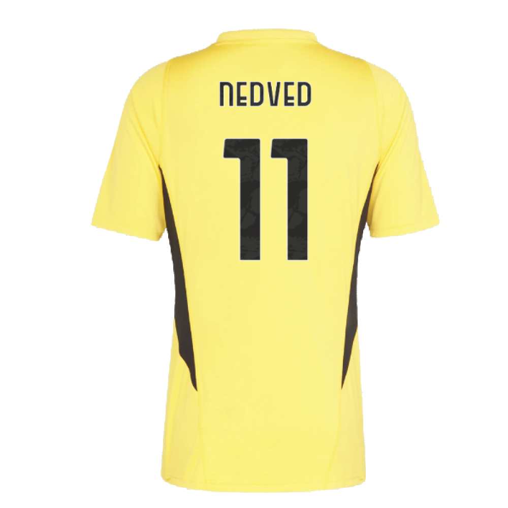 2023-2024 Juventus Training Shirt (Bold Gold) (NEDVED 11)