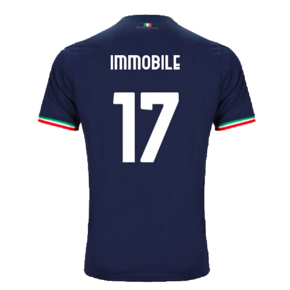 2023-2024 Lazio Away Shirt (Immobile 17)