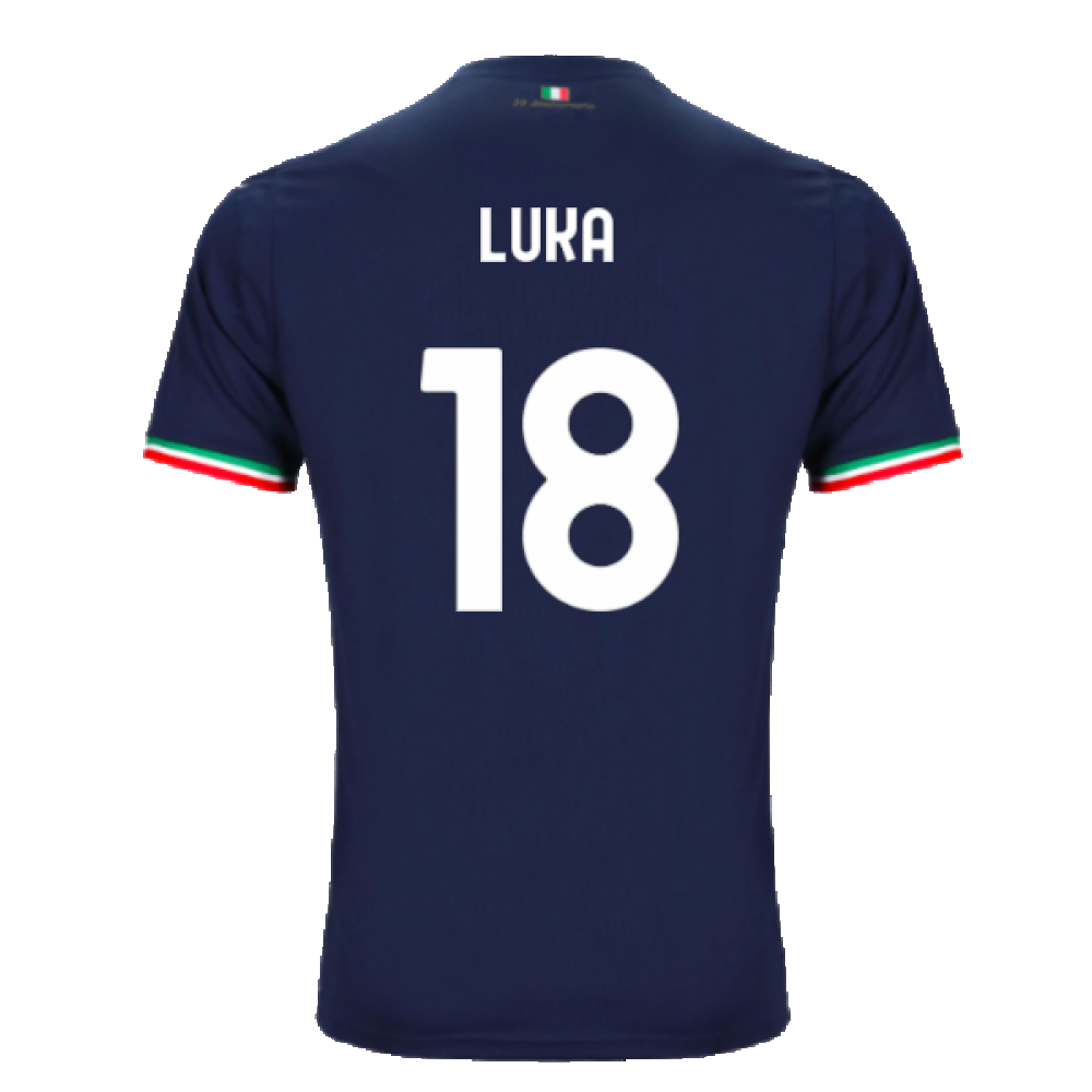 2023-2024 Lazio Away Shirt (Luka 18)