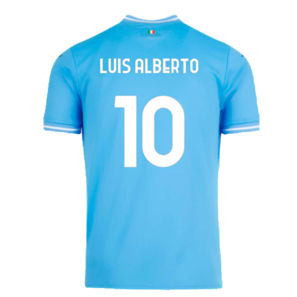 2023-2024 Lazio Home Shirt (Kids) (Luis Alberto 10)