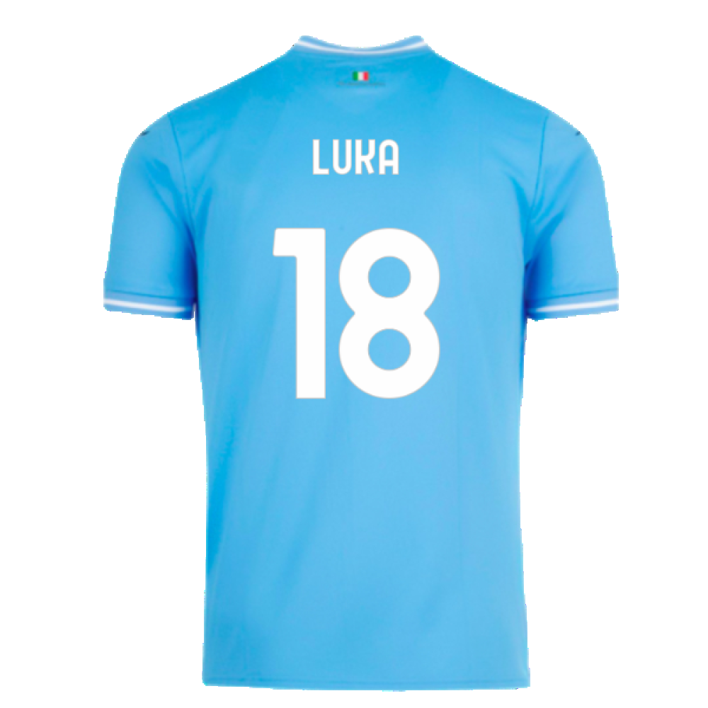 2023-2024 Lazio Home Shirt (Kids) (Luka 18)