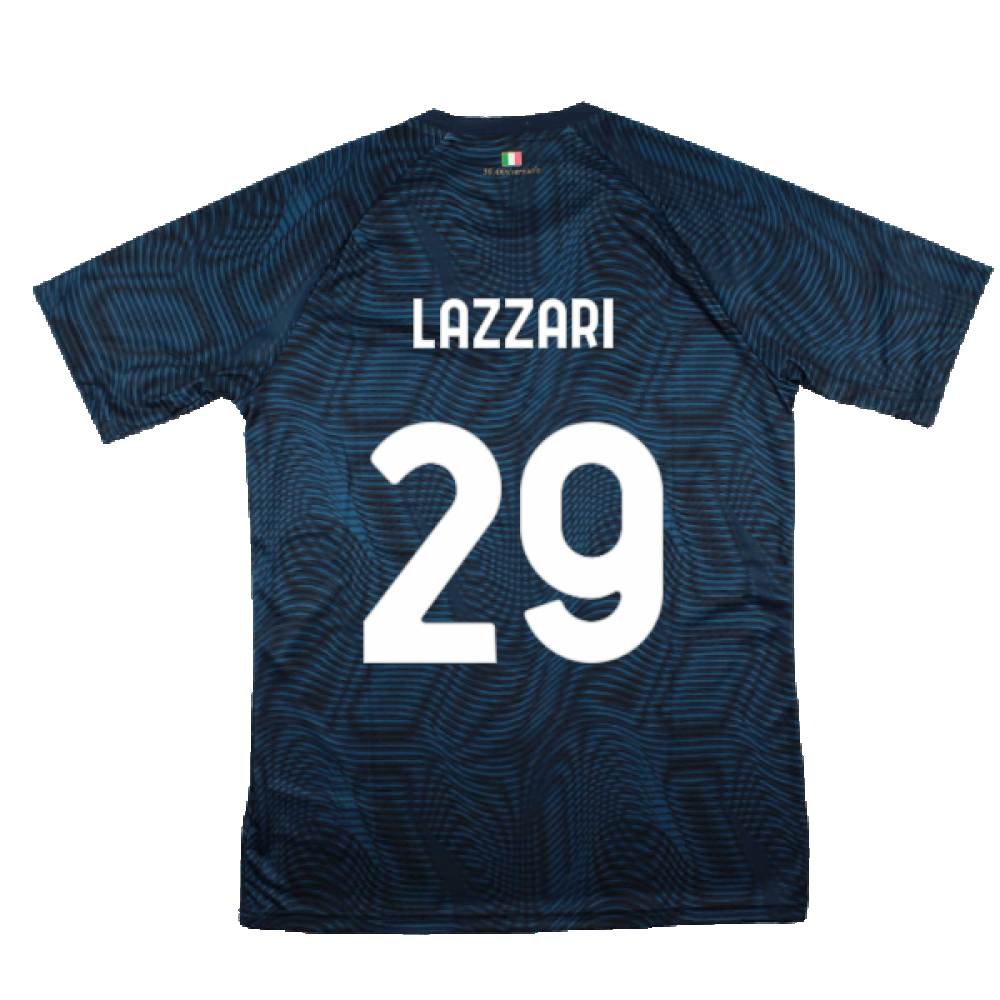 2023-2024 Lazio Pre-Match Jersey (Navy) (Lazzari 29)