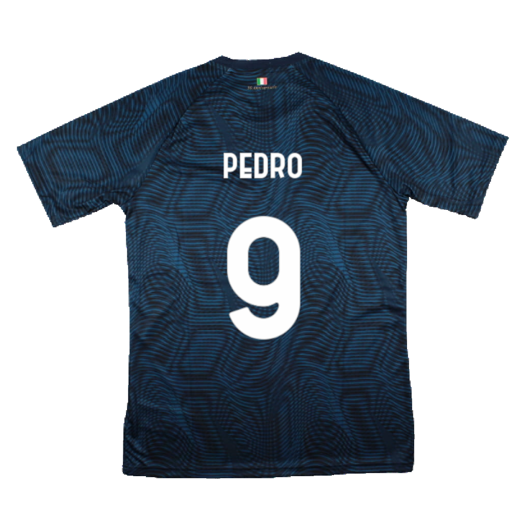 2023-2024 Lazio Pre-Match Jersey (Navy) (Pedro 9)