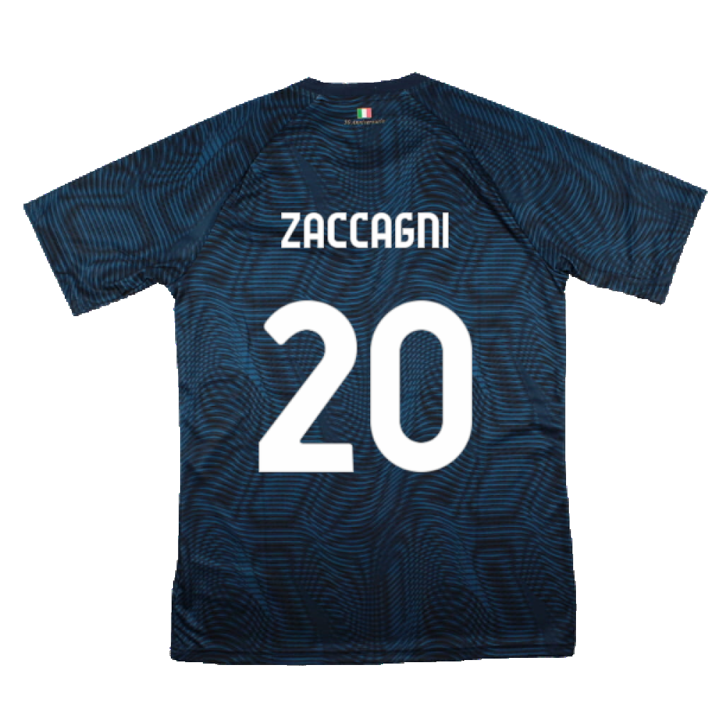 2023-2024 Lazio Pre-Match Jersey (Navy) (Zaccagni 20)