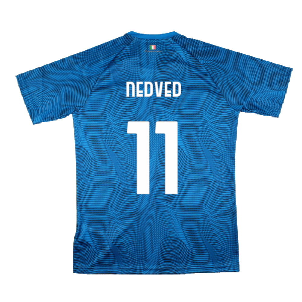 2023-2024 Lazio Pre-Match Jersey (Royal) (Nedved 11)