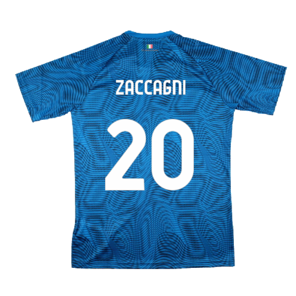 2023-2024 Lazio Pre-Match Jersey (Royal) (Zaccagni 20)