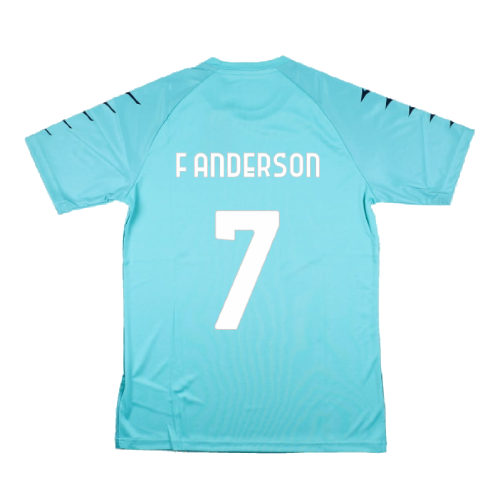 2023-2024 Lazio Training Shirt (Azure) (F Anderson 7)