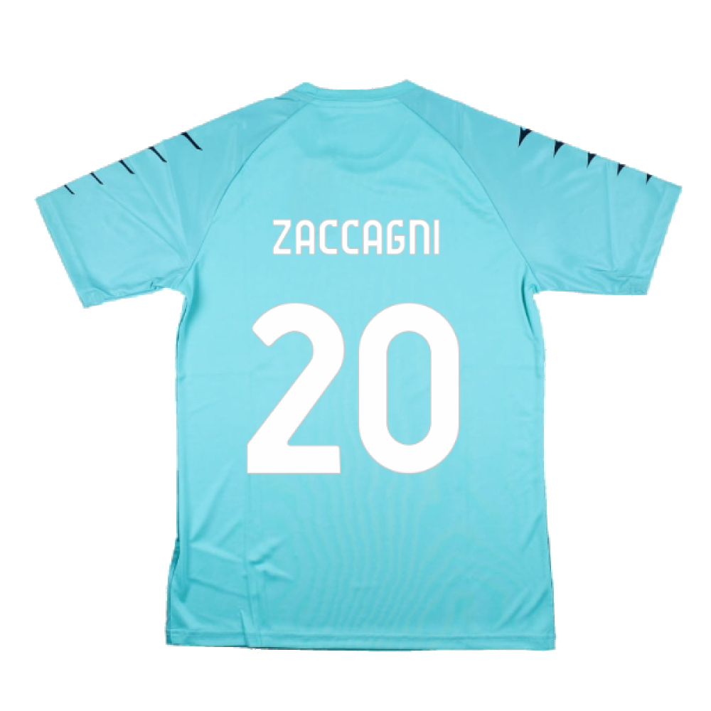 2023-2024 Lazio Training Shirt (Azure) (Zaccagni 20)