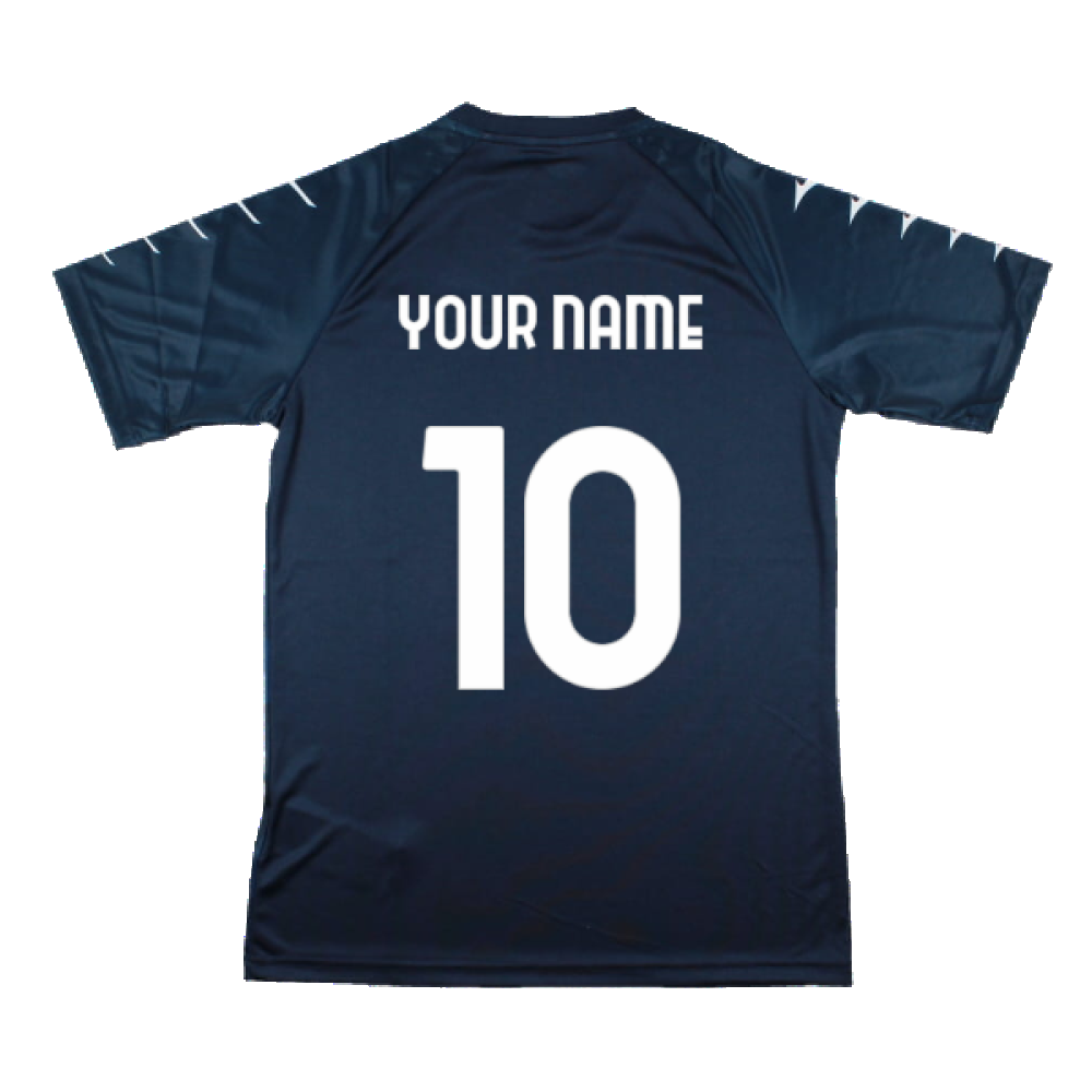 2023-2024 Lazio Training Shirt (Navy) (Your Name)