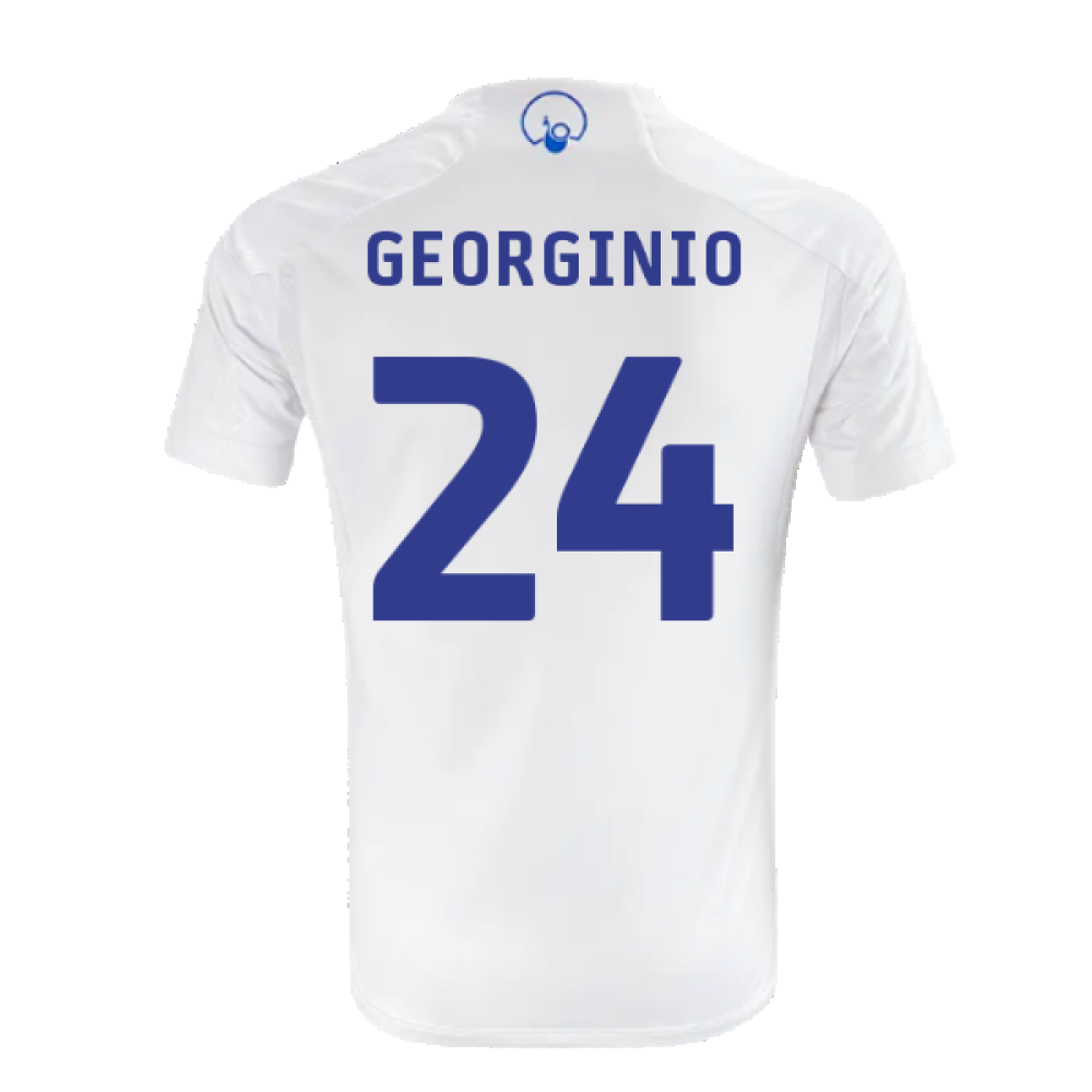 2023-2024 Leeds United Home Shirt (Kids) (GEORGINIO 24)