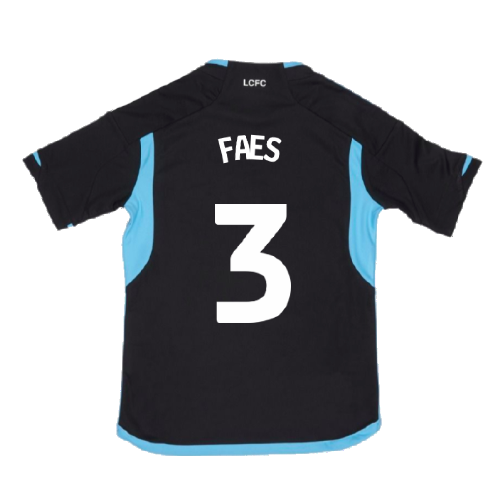 2023-2024 Leicester City Away Shirt (Kids) (Faes 3)