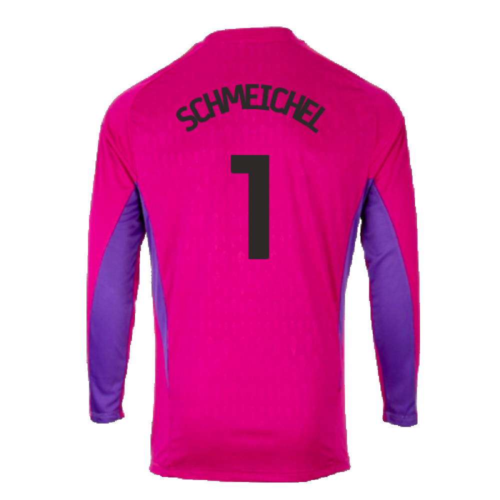 2023-2024 Leicester City Home Goalkeeper Shirt (Pink) (Schmeichel 1)