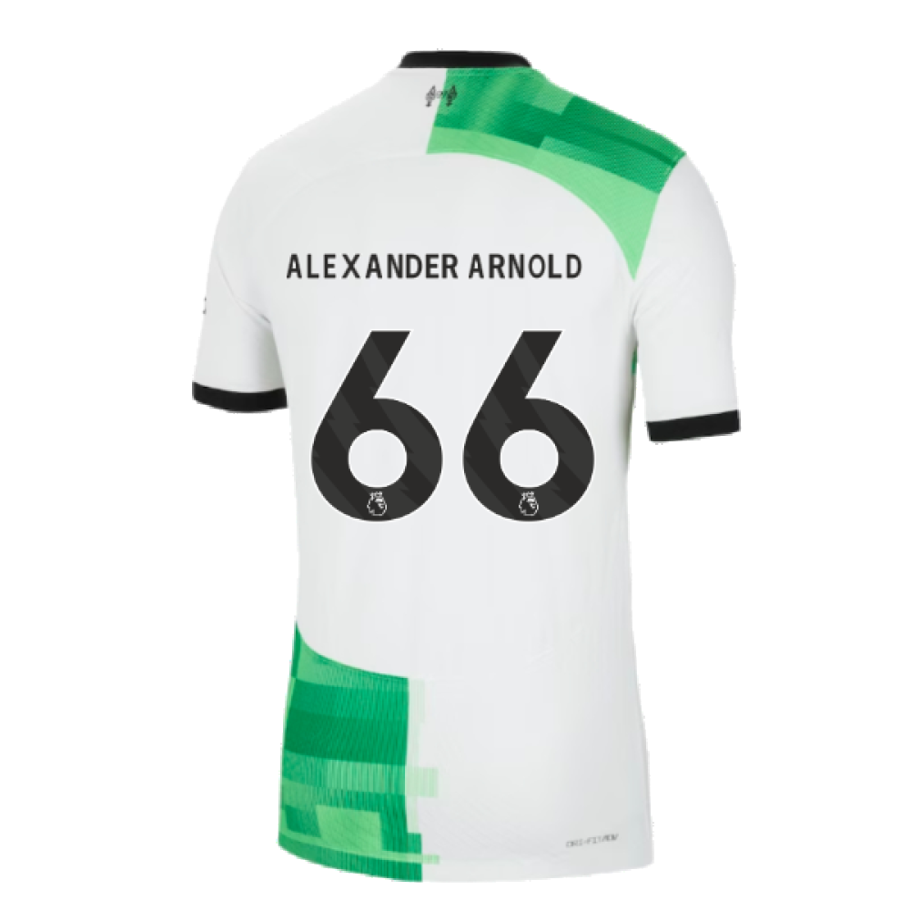 2023-2024 Liverpool Away Authentic Shirt (Alexander Arnold 66)