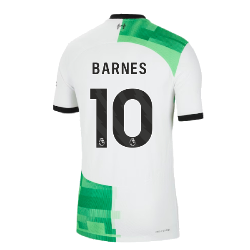 2023-2024 Liverpool Away Authentic Shirt (Barnes 10)