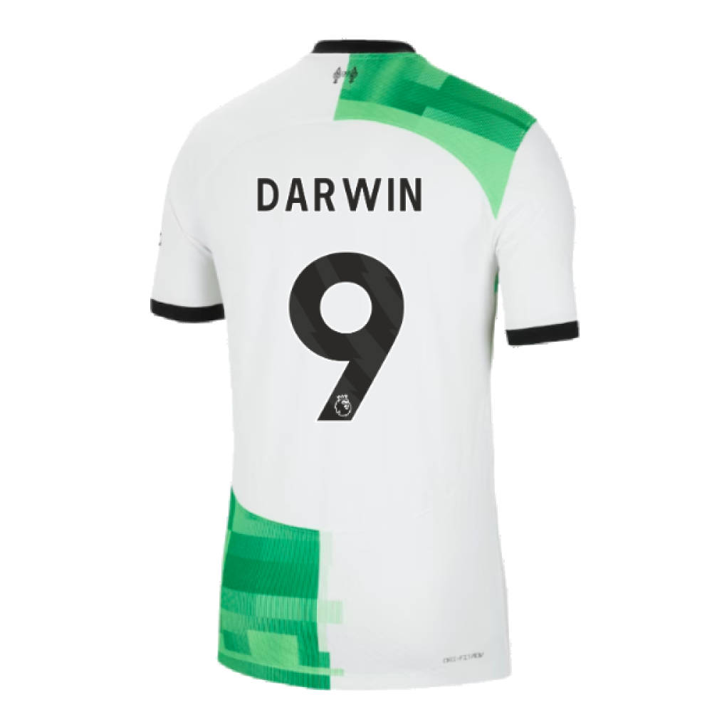 2023-2024 Liverpool Away Authentic Shirt (Darwin 9)