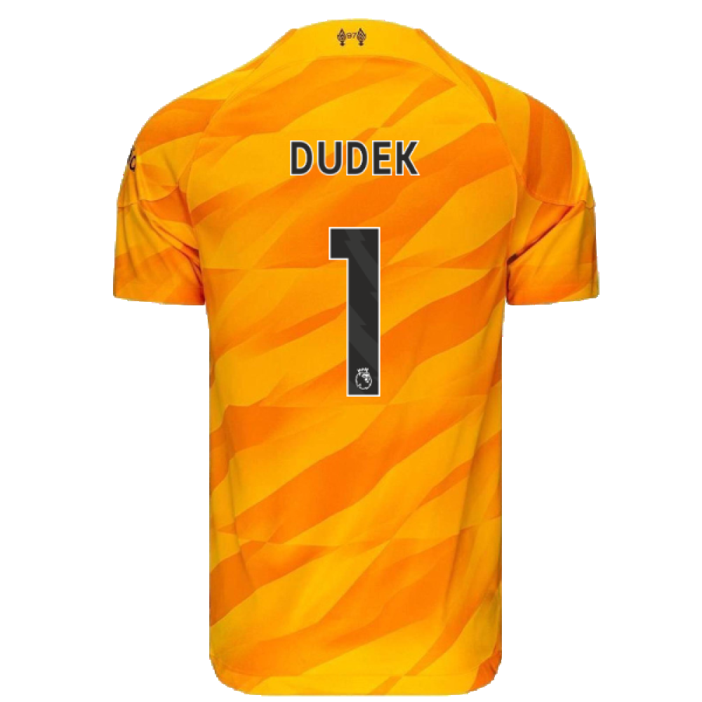 2023-2024 Liverpool Away Goalkeeper Shirt (Orange) (Dudek 1)