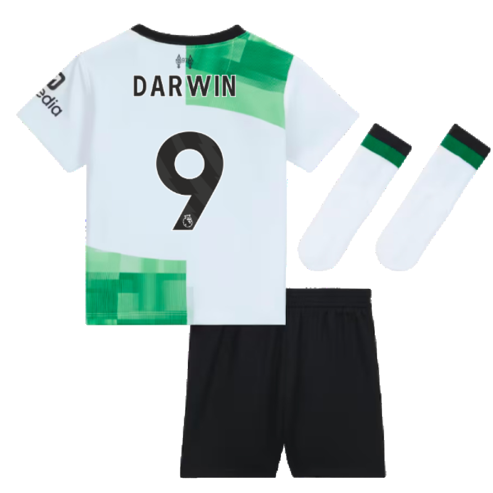 2023-2024 Liverpool Away Infant Baby Kit (Darwin 9)