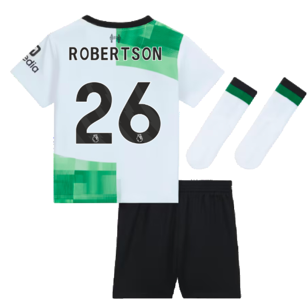 2023-2024 Liverpool Away Infant Baby Kit (Robertson 26)