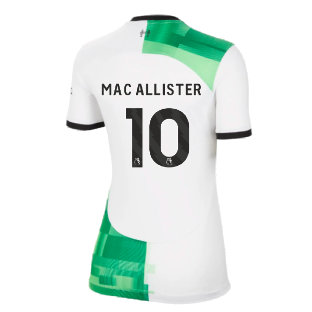 2023-2024 Liverpool Away Shirt (Ladies) (Mac Allister 10)