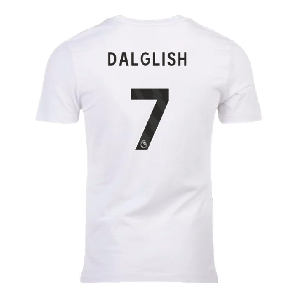 2023-2024 Liverpool Crest Tee (White) (Dalglish 7)