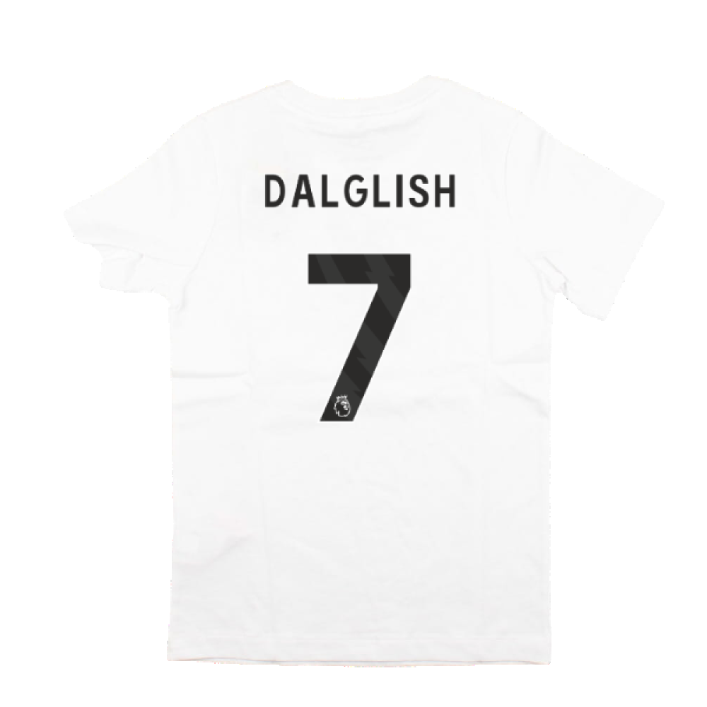 2023-2024 Liverpool Crest Tee (White) - Kids (Dalglish 7)