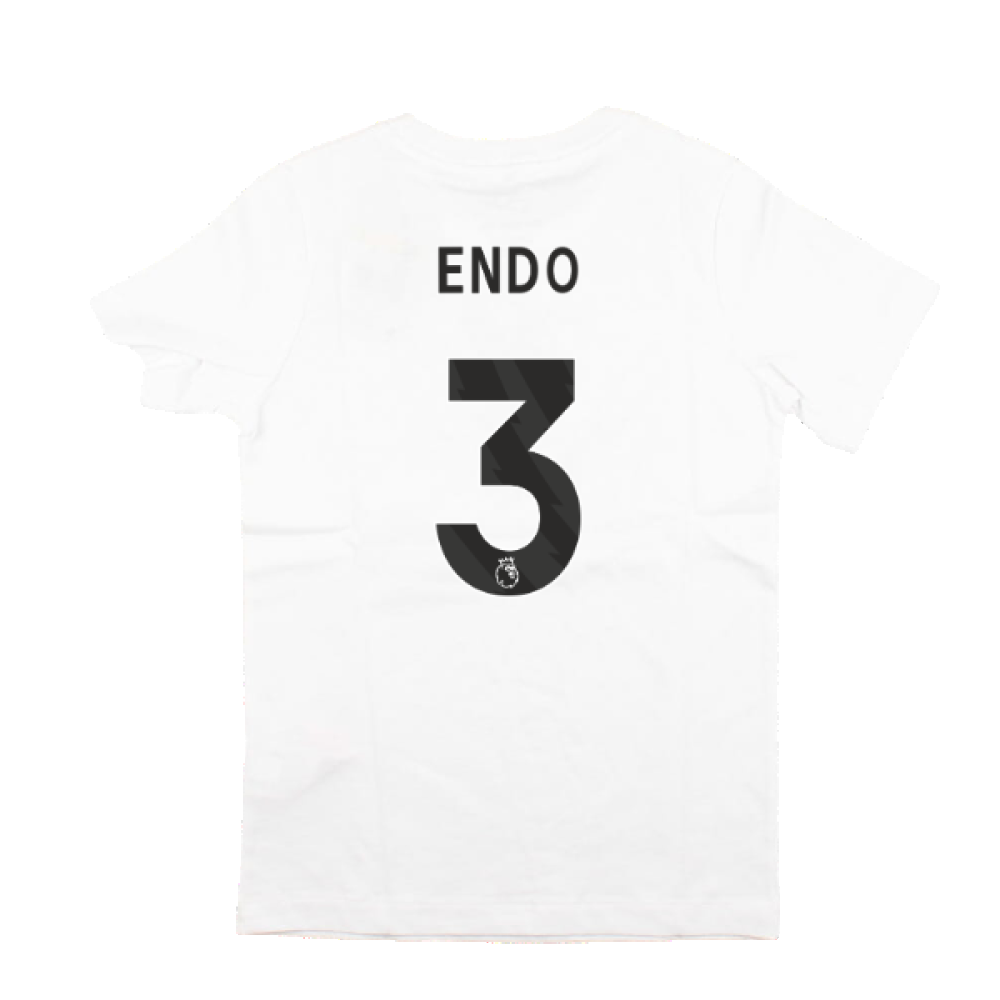 2023-2024 Liverpool Crest Tee (White) - Kids (Endo 3)