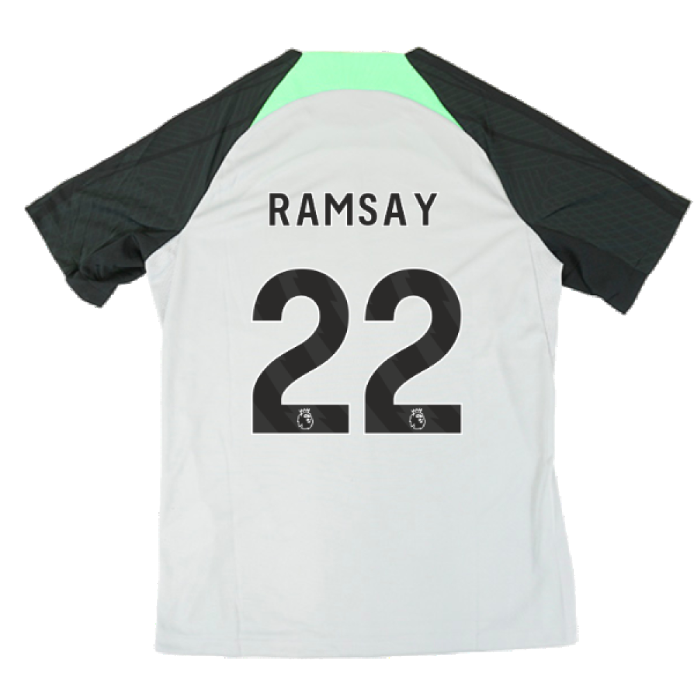 2023-2024 Liverpool Dri-Fit Strike Training Shirt (Grey) (Ramsay 22)