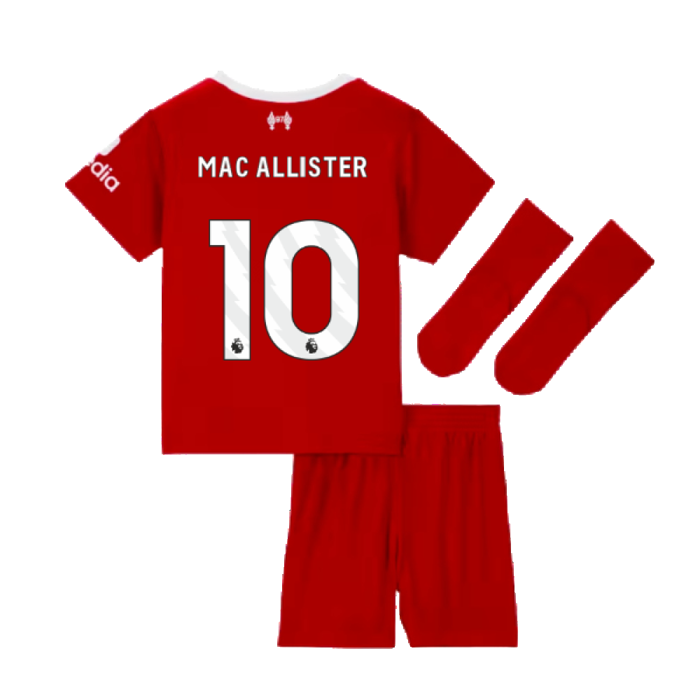 2023-2024 Liverpool Home Baby Kit (Mac Allister 10)