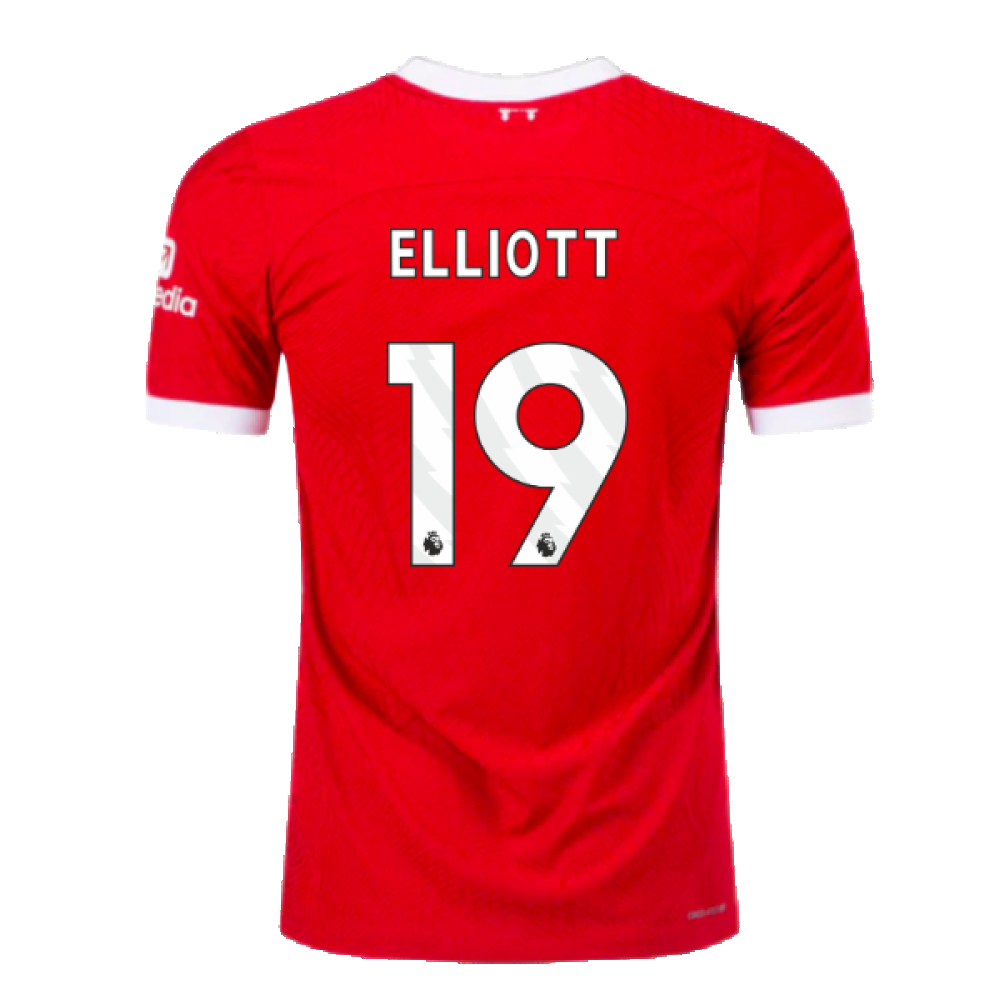 2023-2024 Liverpool Home Dri-Fit ADV Match Shirt (Elliott 19)