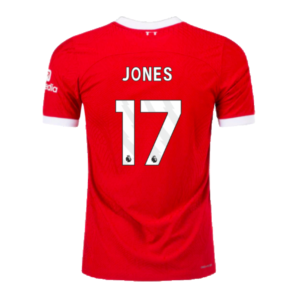 2023-2024 Liverpool Home Dri-Fit ADV Match Shirt (Jones 17)