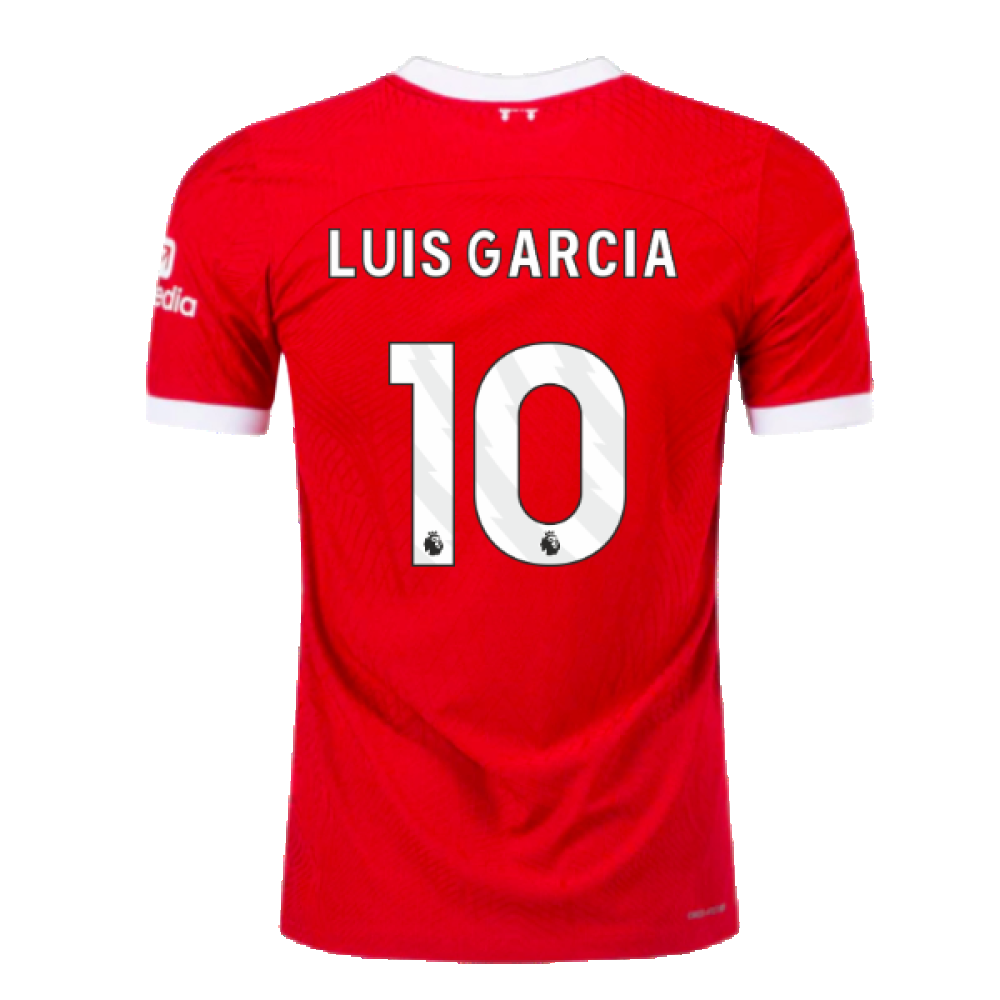 2023-2024 Liverpool Home Dri-Fit ADV Match Shirt (Luis Garcia 10)