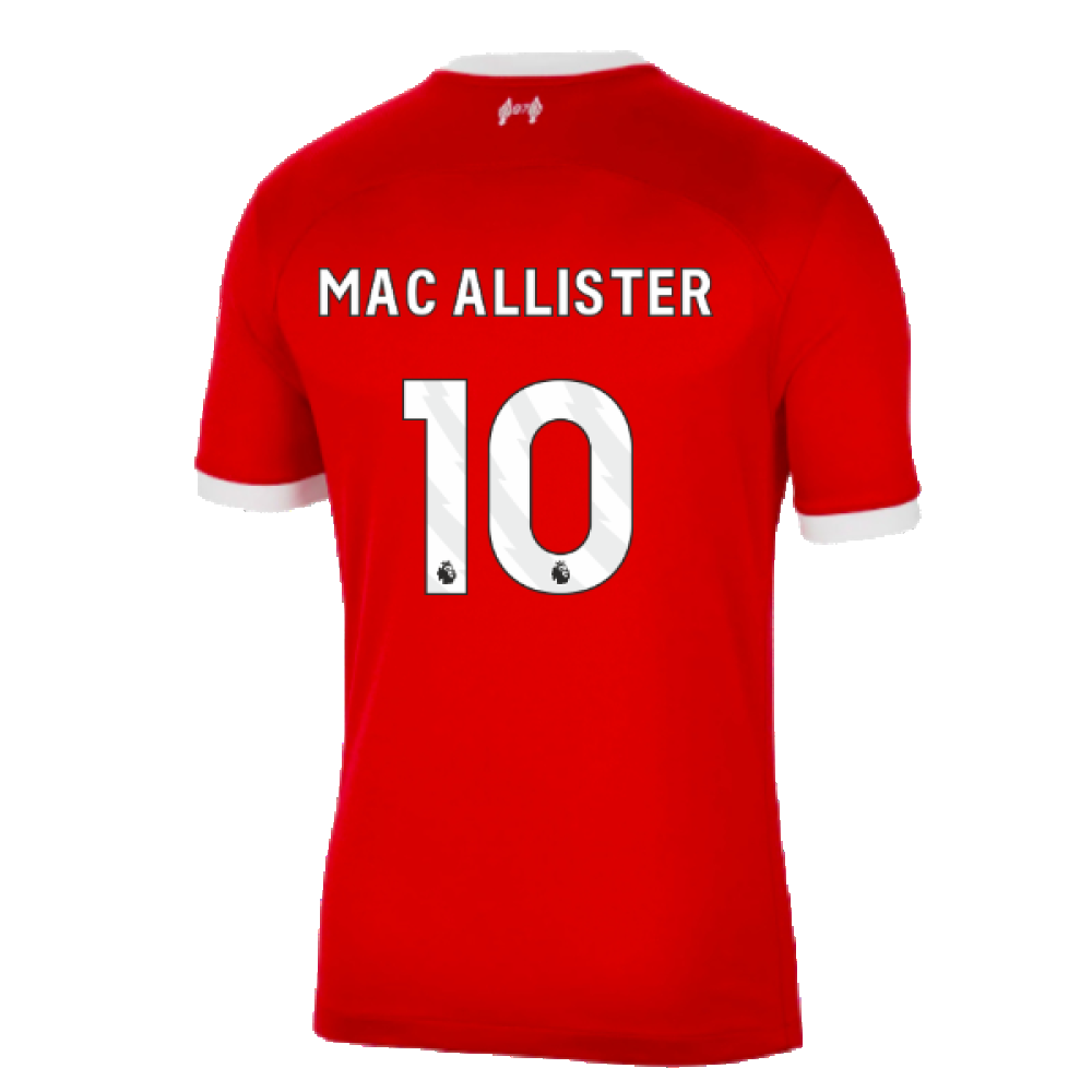 2023-2024 Liverpool Home Shirt (Mac Allister 10)