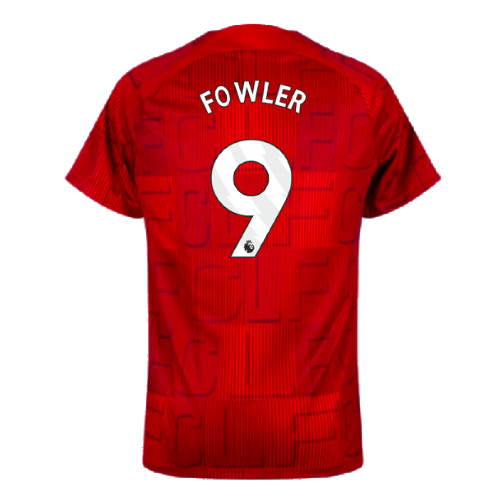 2023-2024 Liverpool Pre-Match Home Shirt (Red) (Fowler 9)