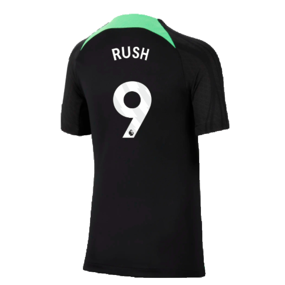 2023-2024 Liverpool Strike Dri-Fit Training Shirt (Black) (Rush 9)