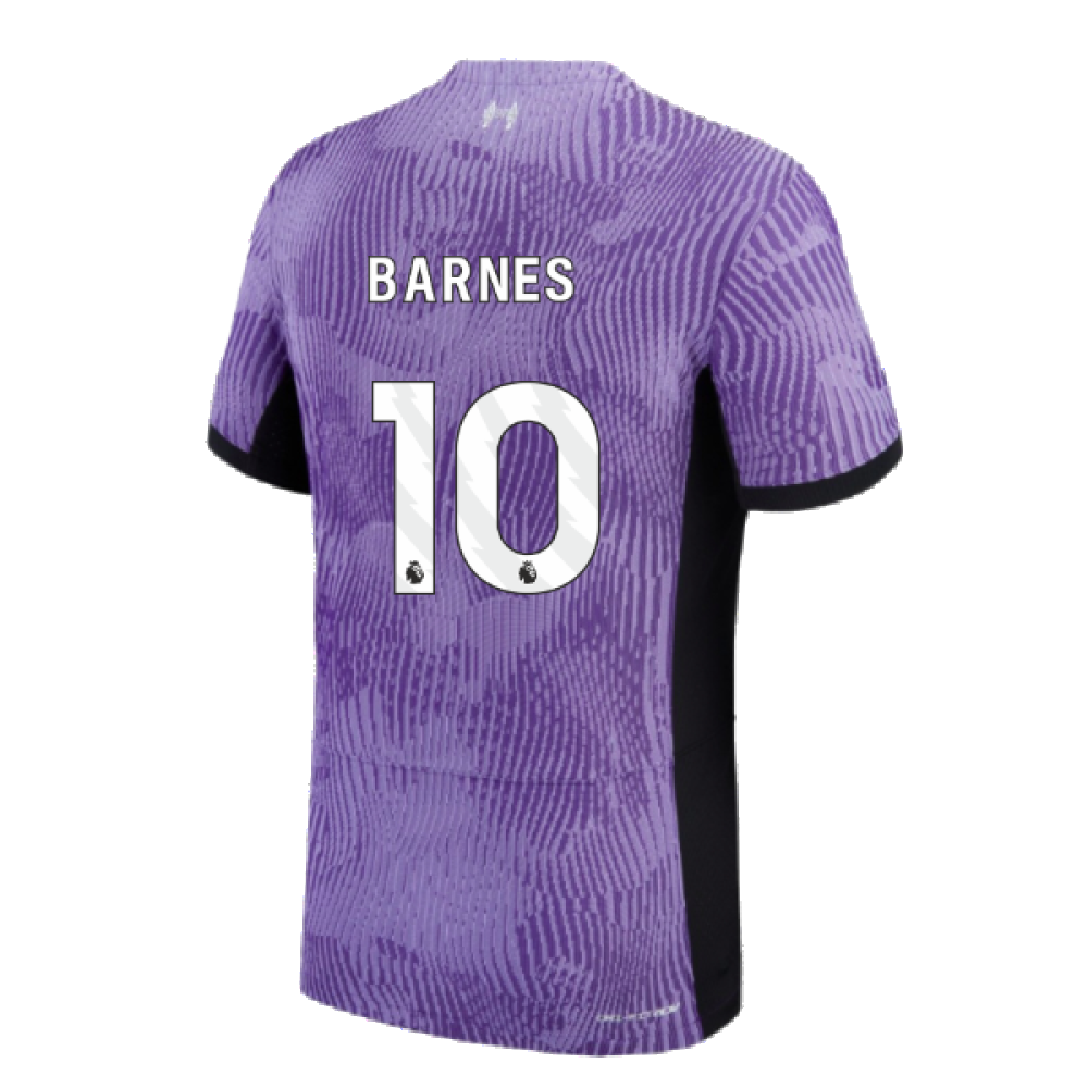 2023-2024 Liverpool Third Authentic Match Shirt (Barnes 10)