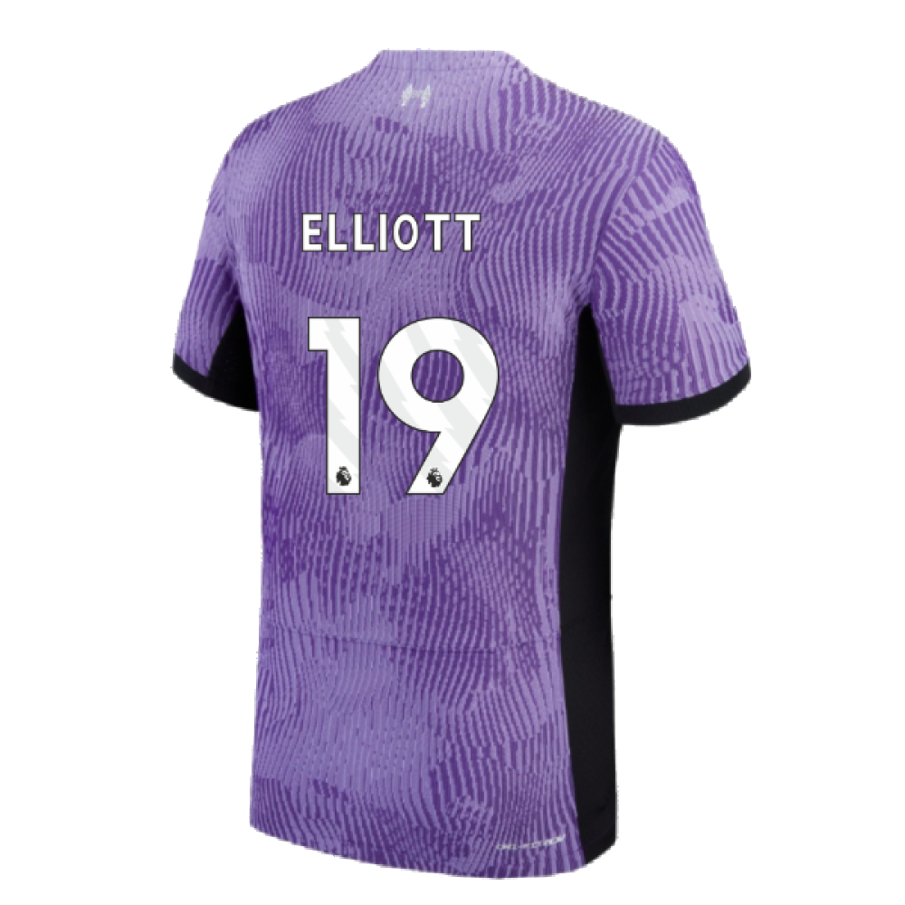 2023-2024 Liverpool Third Authentic Match Shirt (Elliott 19)