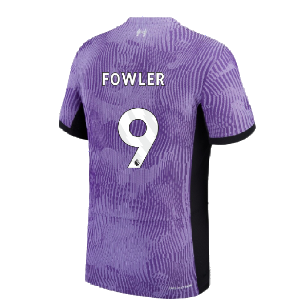 2023-2024 Liverpool Third Authentic Match Shirt (Fowler 9)