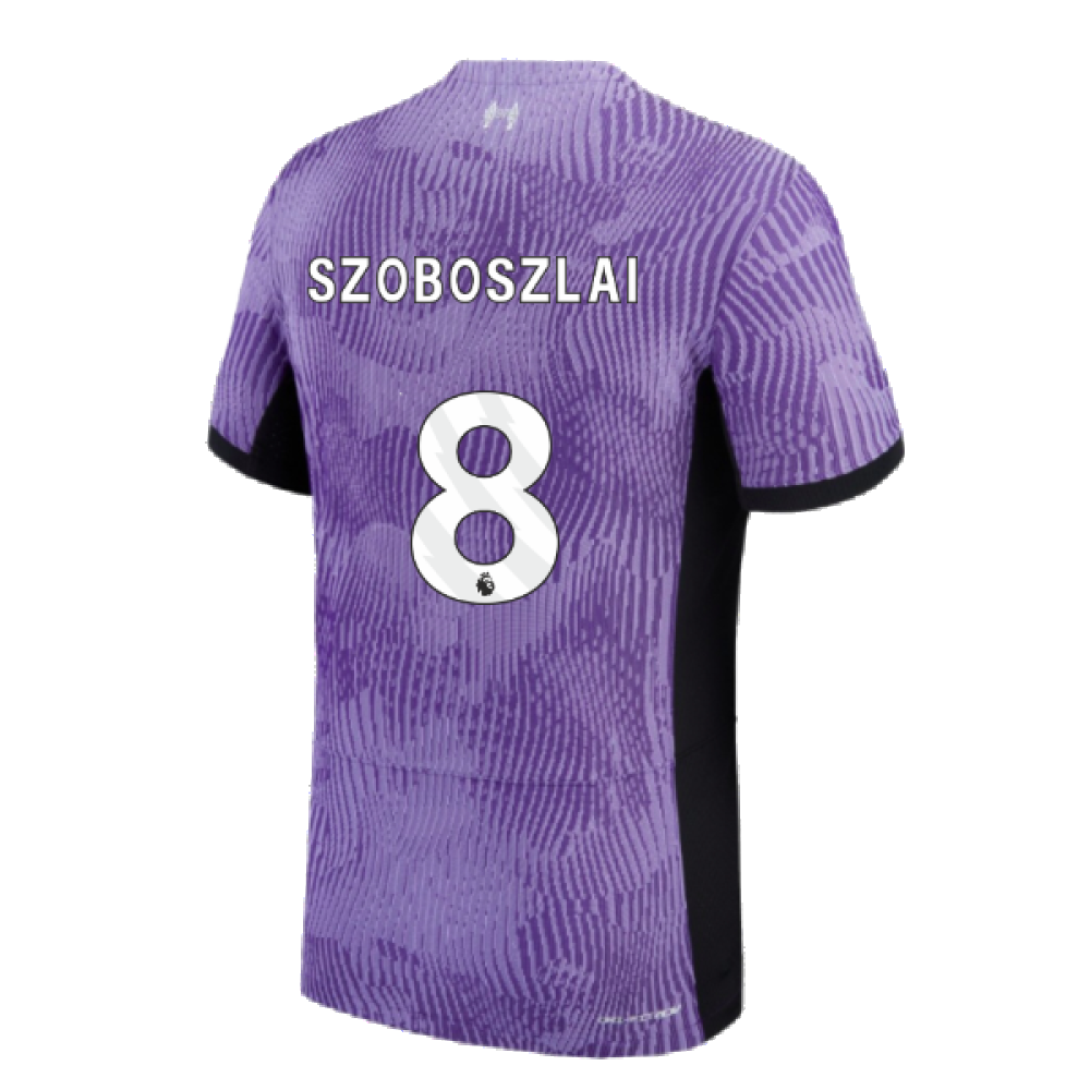 2023-2024 Liverpool Third Authentic Match Shirt (Szoboszlai 8)
