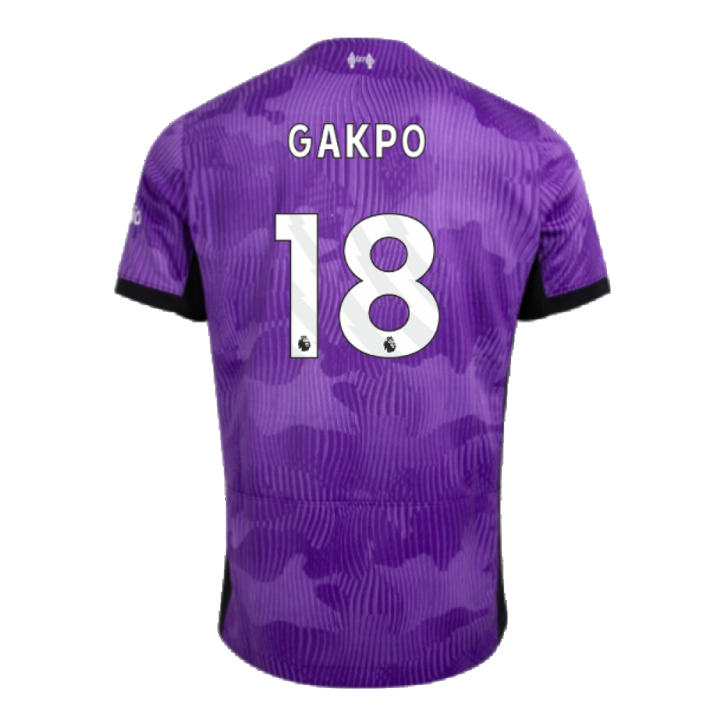 2023-2024 Liverpool Third Mini Kit (Gakpo 18)