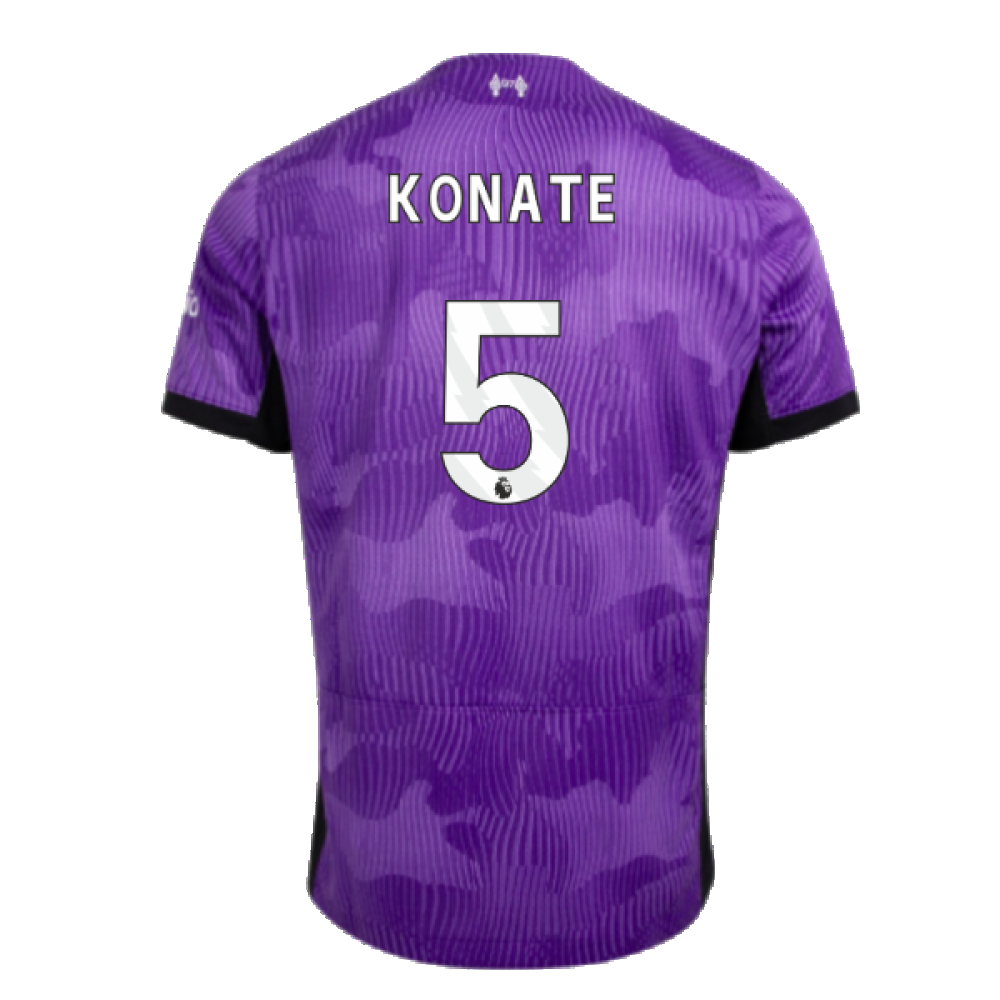 2023-2024 Liverpool Third Mini Kit (Konate 5)