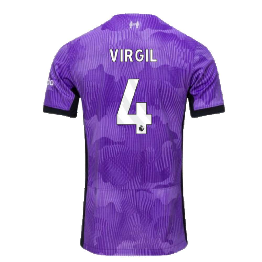 2023-2024 Liverpool Third Shirt (Kids) (Virgil 4)