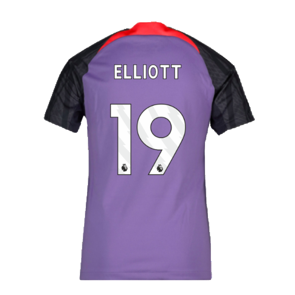 2023-2024 Liverpool Training Shirt (Space Purple) - Kids (Elliott 19)