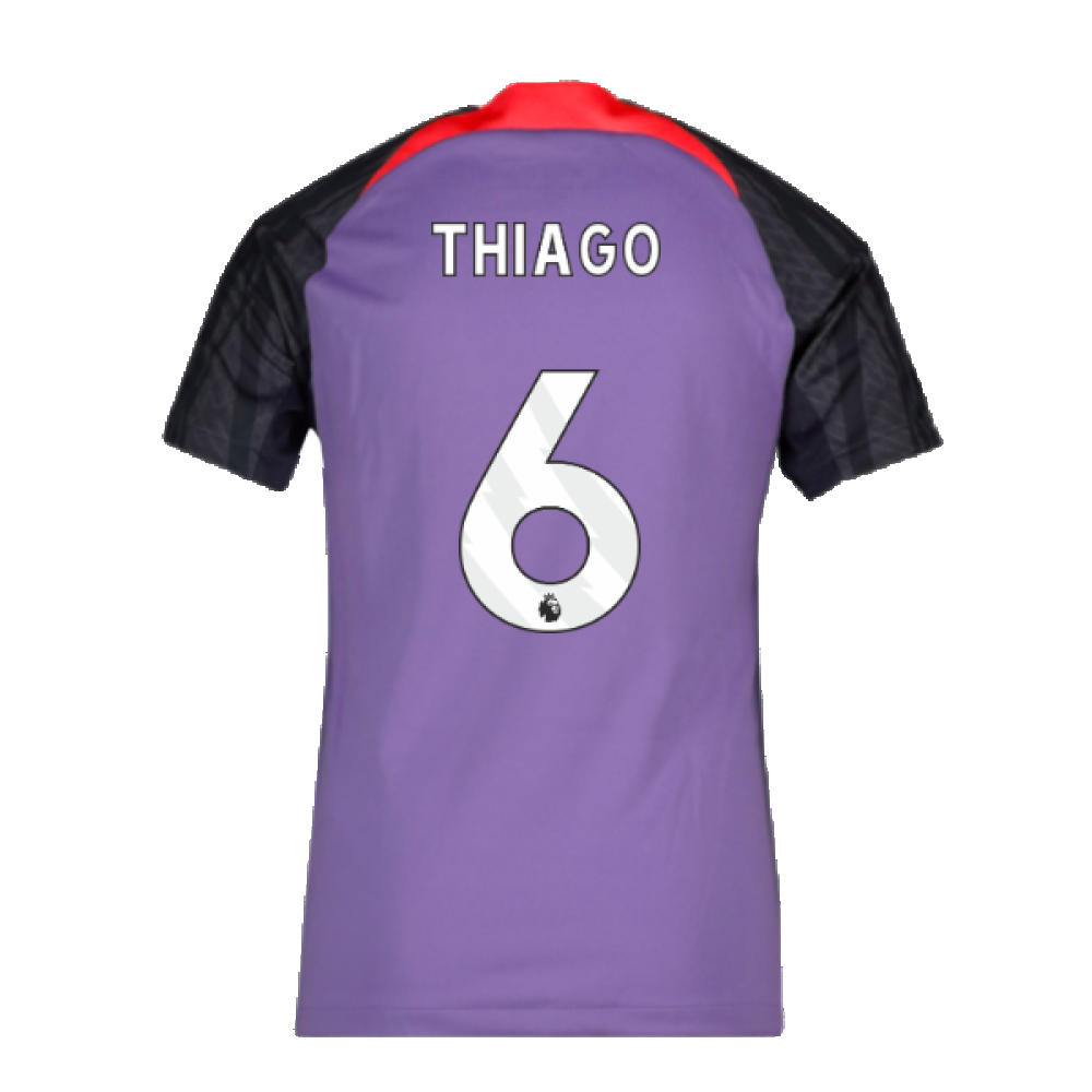 2023-2024 Liverpool Training Shirt (Space Purple) (Thiago 6)