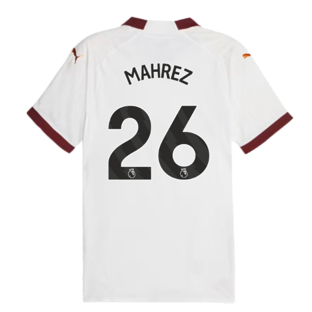 2023-2024 Man City Authentic Away Shirt (MAHREZ 26)